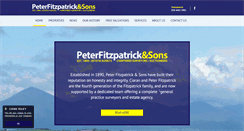 Desktop Screenshot of peterfitzpatrick.co.uk